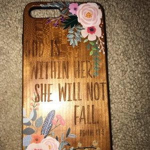 Wooden IPhone 7 Plus Case (Used)